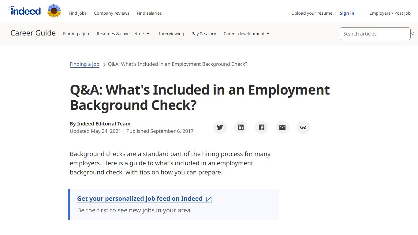 Q&A: What's Included in an Employment Background Check?